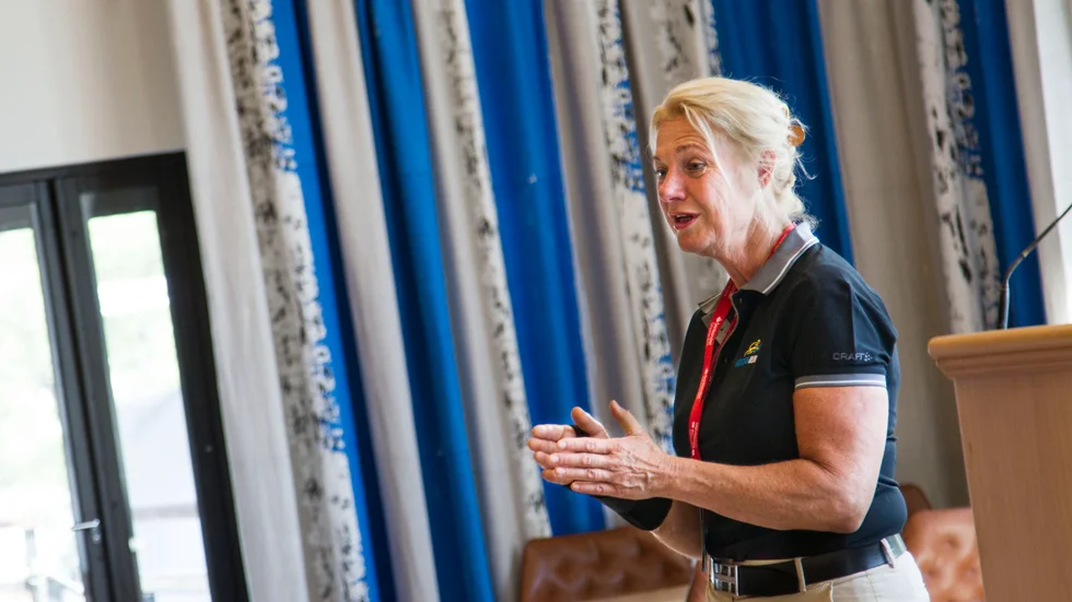 Vätternrundans vd Gunilla Brynell-Johansson säger att fokus nu är på att jobba extremt hårt inför nästa års lopp, 2021. Cykelloppets elva anställda jobbar på inför det.