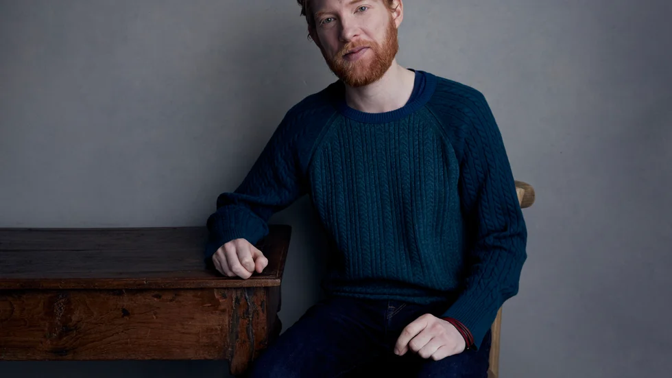 Domhnall Gleeson spelar den manliga huvudrollen i HBO-serien "Run" som redan i förväg hajpats för sitt smarta manus. Arkivbild.