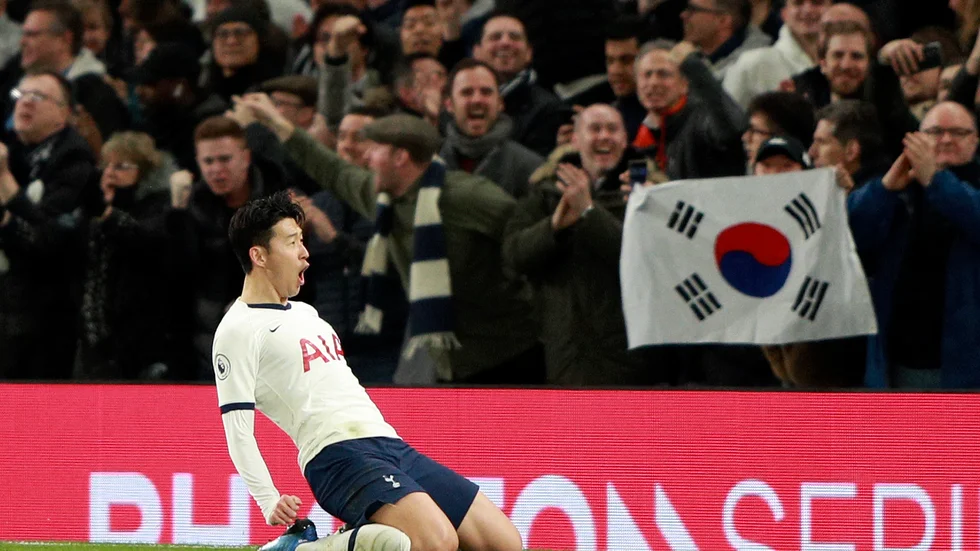 Tottenhams Son Heung-Min. Arkivbild.