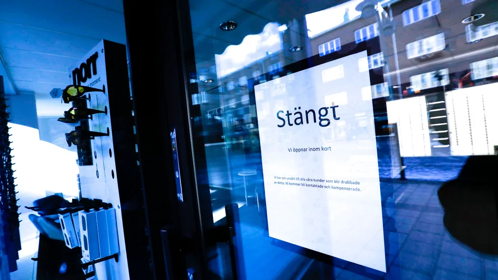 Direkt Optik på Storgatan i Luleå har stängt.