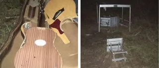 Drogpåverkad man bet kamrat i ansiktet
