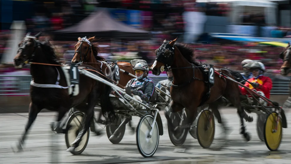 Makethemark med Ulf Ohlsson kom trea under Elitloppet 2019.