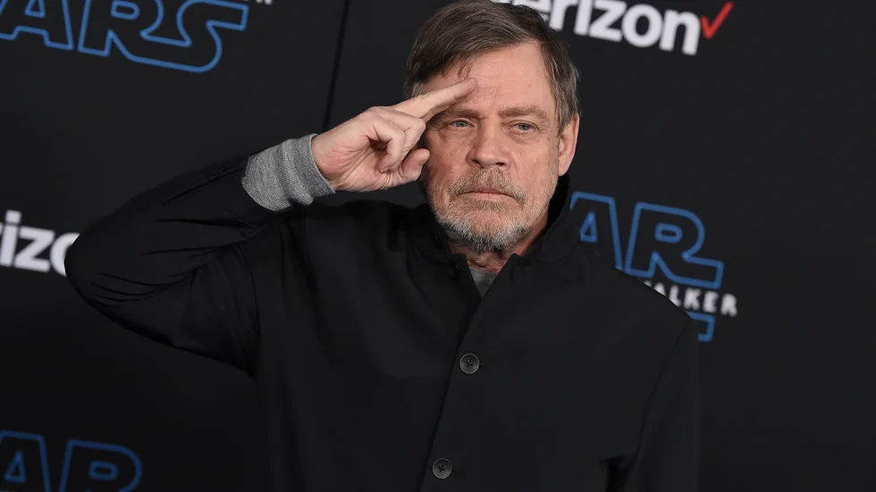 Mark "Luke Skywalker" Hamill tackar alla "Star wars"-fans där ute i ett brev som han har delat på Twitter. Arkivbild.