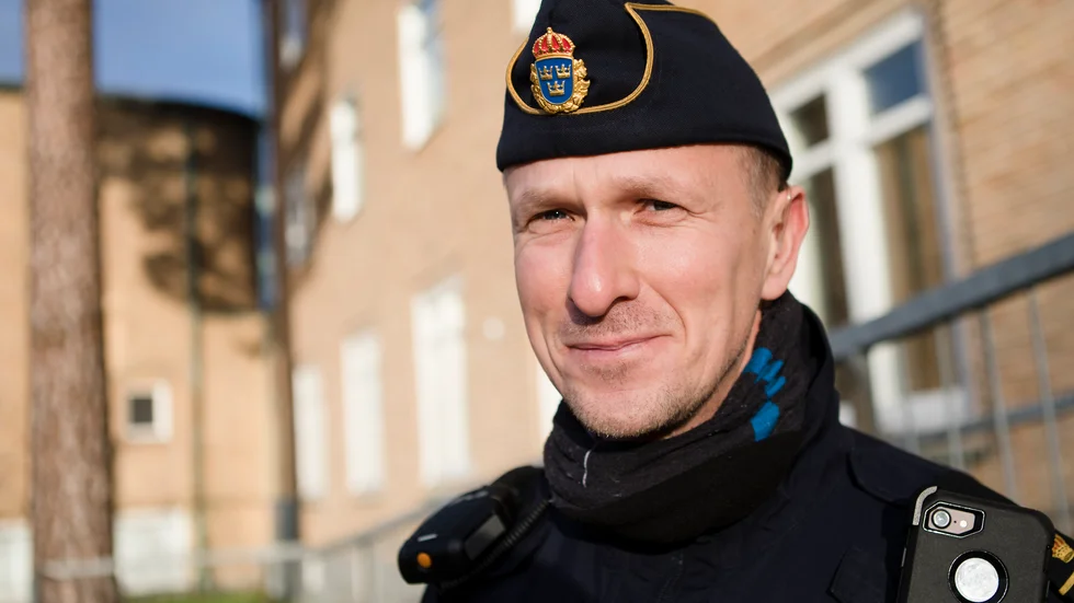 Henrik Englund, områdespolis.