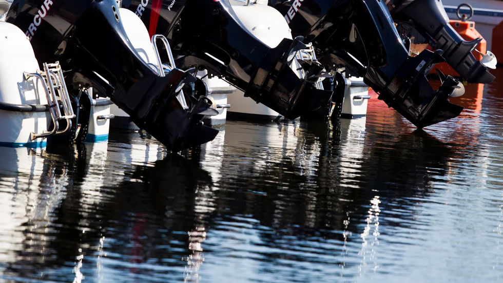 Ännu ett fall av båtmotorstöld från Mariefreds småbåtshamn har anmälts till Strängnäspolisen. Bilden har inget med texten att göra.