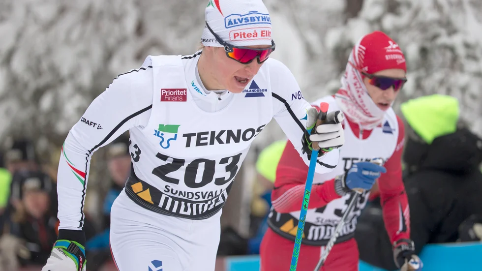 Viktor Brännmark körde in på plats elva.