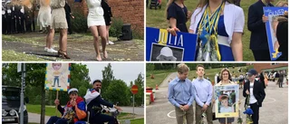 Så var studentutspringet i Motala i coronatider