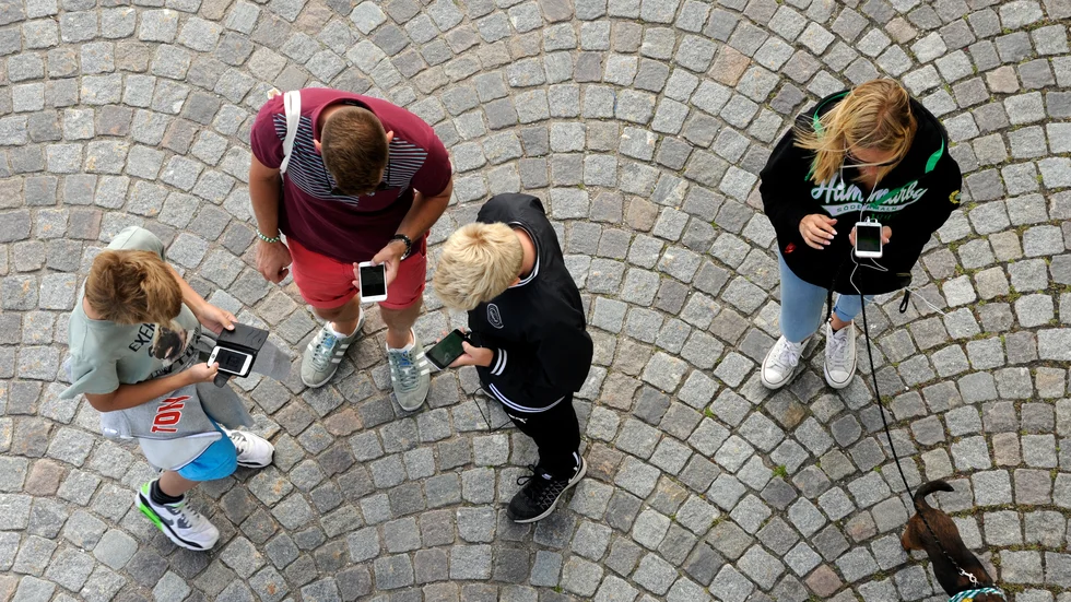 När människor inte har kunnat träffas under pandemin har chattandet skjutit i höjden i företaget Mag Interactives mobilspel. Arkivbild.
