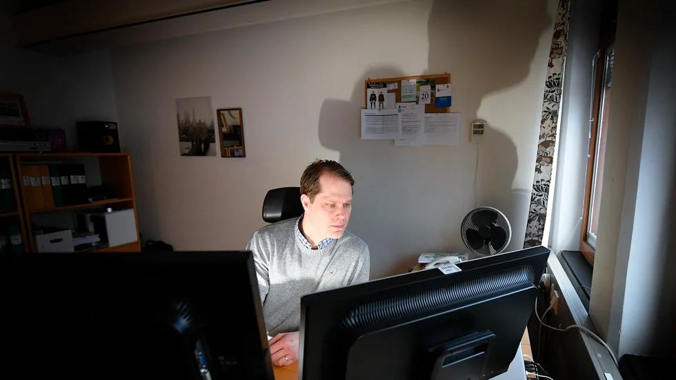 Internationella databanker kan bli polisens nya metod för att lösa ouppklarade brott. Mattias Lundmark leder arbetet inom region Nord.