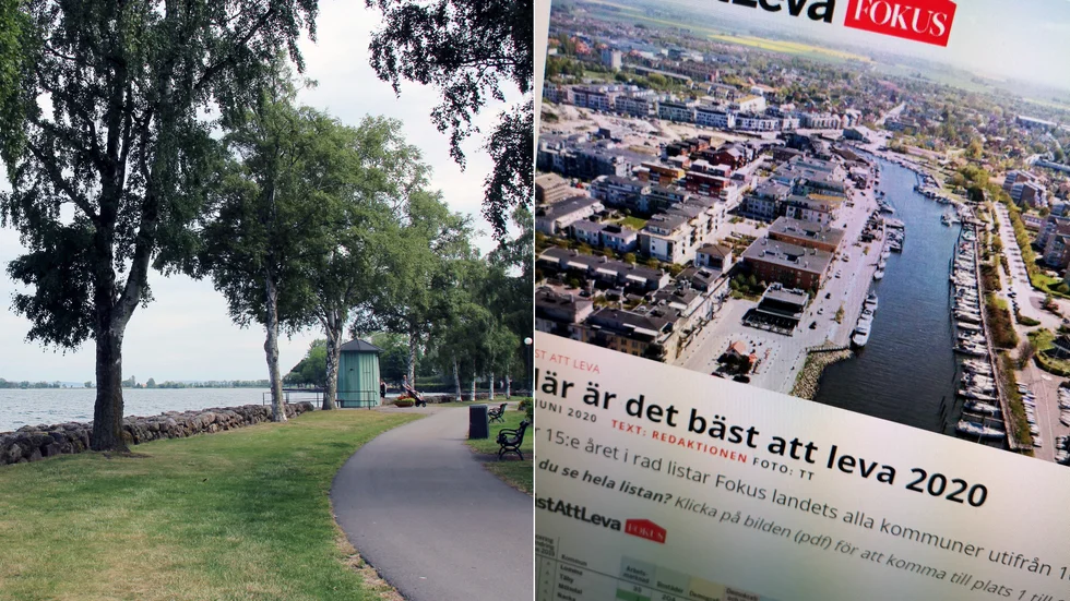 Vadstena hamnar högt när tidningen Fokus listar de svenska kommuner som det är bäst att leva i.