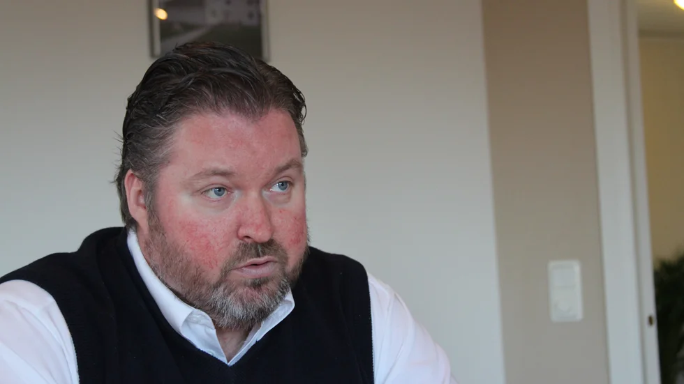 Magnus Andersson, vd på Åtvidabergshus talar om explosion av inkommande uppdrag och förfrågningar under den senaste månaden.