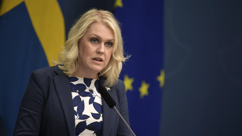 Socialminister Lena Hallengren (S),