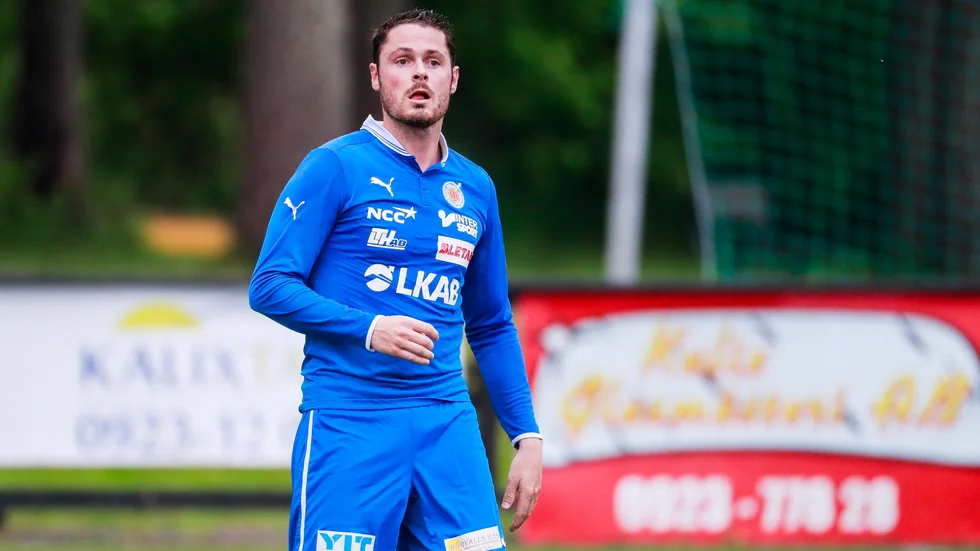 Gibson Bardsley blev tvåmålsskytt mot Storfors AIK.