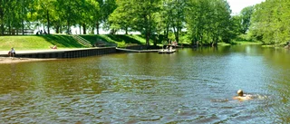 Parkeringskaos runt baden     
