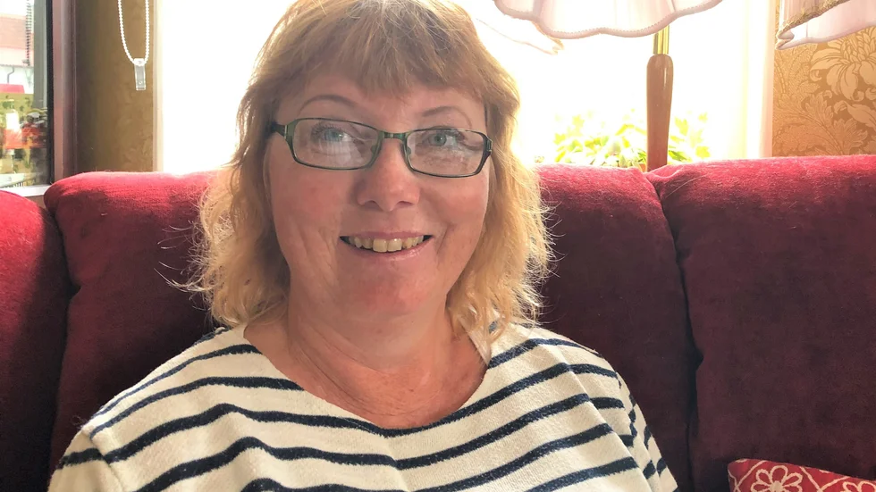 Miriam Hinas skrapade fram en miljonvinst på Triss under midsommardagen. 