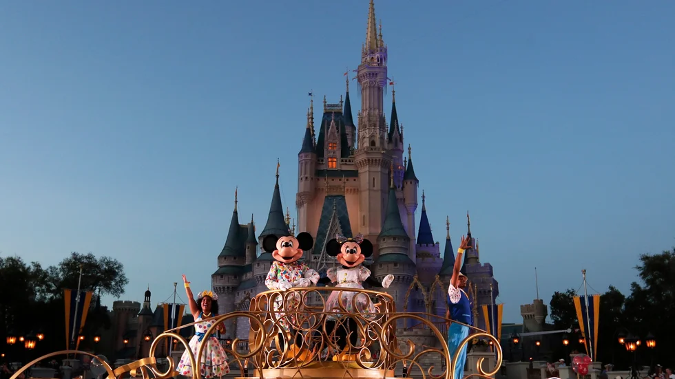 Disney World i Florida har varit stängt under coronaepidemin. Arkivbild.