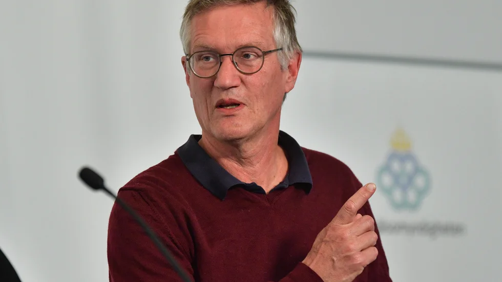 Anders Tegnell, statsepidemiolog Folkhälsomyndigheten.