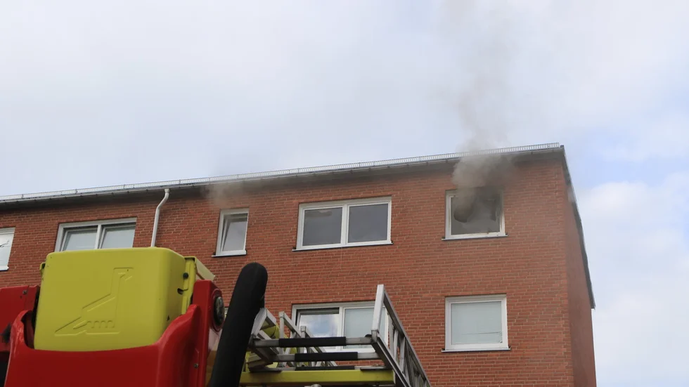 Larmet kom in till räddningstjänsten klockan 17.45.