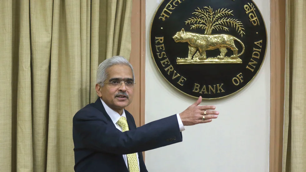 Shaktikanta Das spår en negativ BNP-tillväxt även för 2021. Arkivbild.