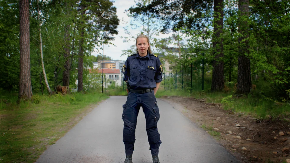 Under intervjun återkommer Angelica Axelsson till samarbetet mellan blåljuspersonalen på plats.
"Det känns tryggt att det fungerade bra. Man blir imponerad av de andra yrkeskårerna", säger hon. 