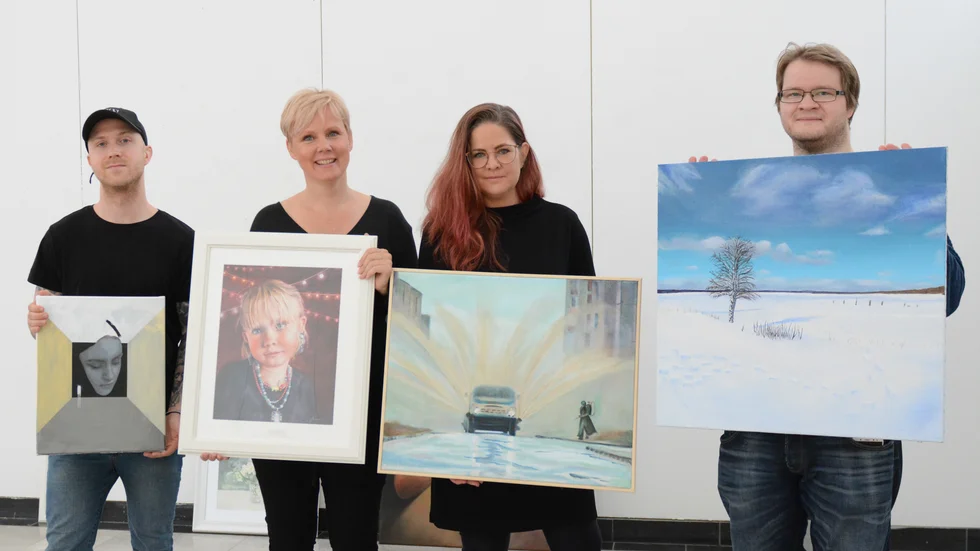 Anton Falk, Jenny Lindblom, Jenny Holmgren Myrdahl och Jens Långström.