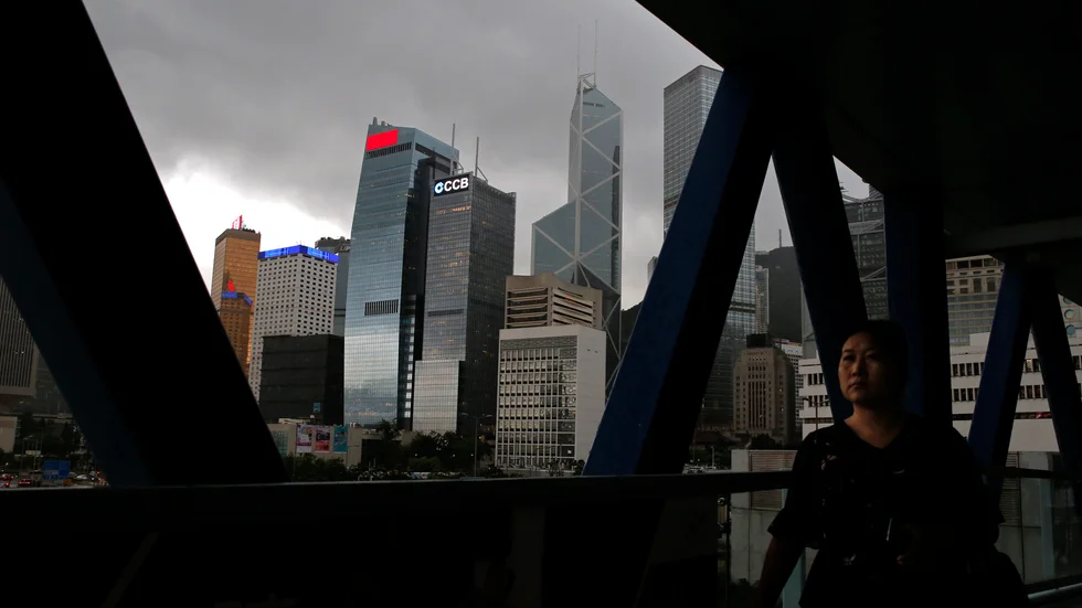Peking lägger fram ett nytt lagförslag om säkerhetslagstiftning i Hongkong. Arkivbild.