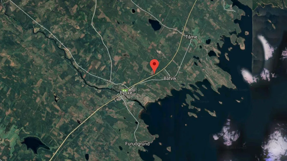Olyckan har inträffat norr om Byske, i norrgående körfält på E 4.