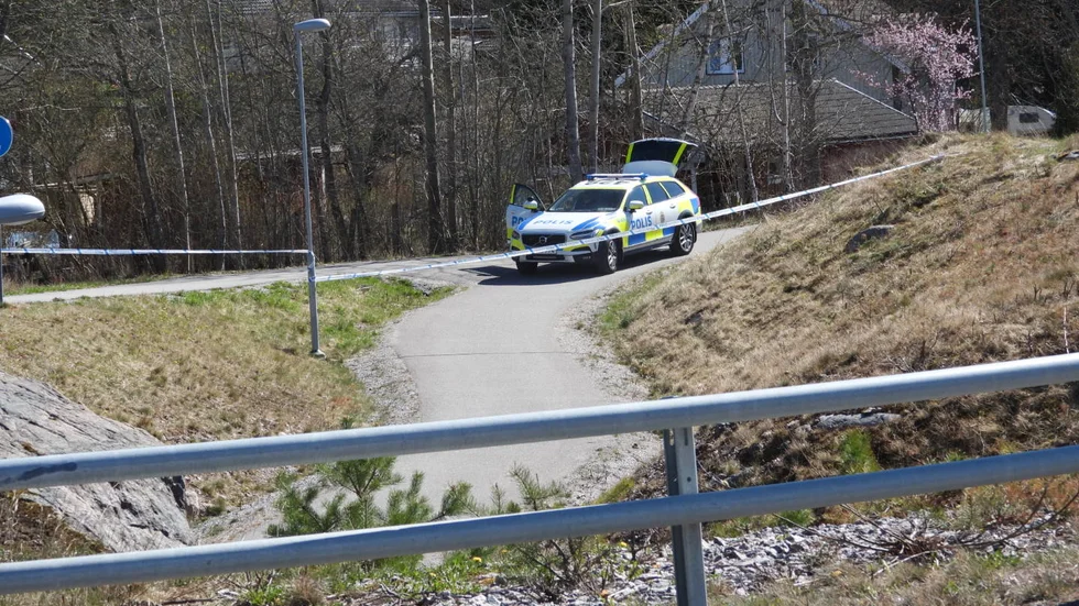 En peron greps efter grovt brott i Kimstad på onsdagsförmiddagen.