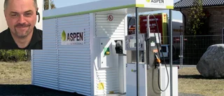 Ny pumpstation för miljöbränsle på Lövåsen