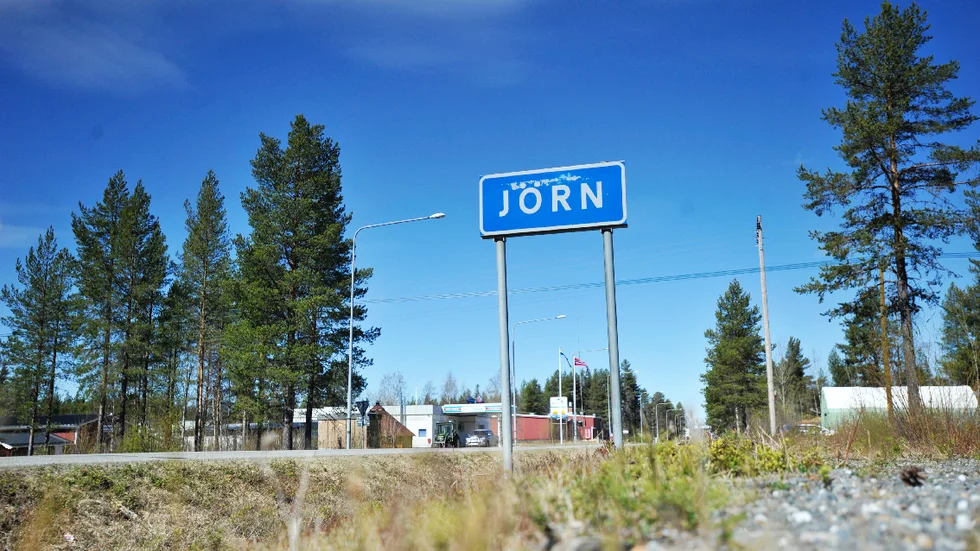 Filialen i Jörn har öppet två dagar i veckan. 