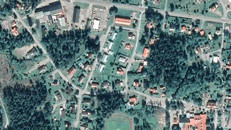 Området kring Tvärvägen 8