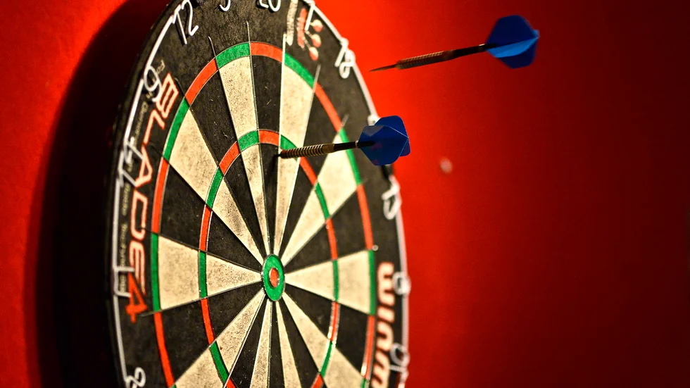Dålig internetuppkoppling stoppar Gary Anderson från helgens darttävling. Arkivbild.