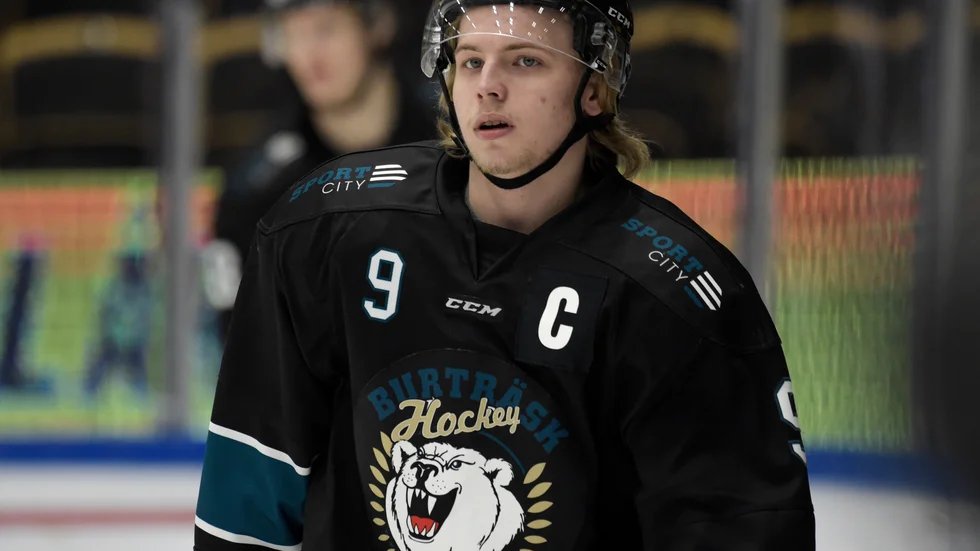 Tim Söderlund blev under måndagen nedskickad till Rockford IceHogs. Arkivbild. 