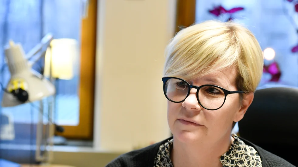 Marie Kristiansson, utredare och vikarierande gruppchef för kalla fall, berättar att man inte aktivt jobbar med Kalamarksmordet.