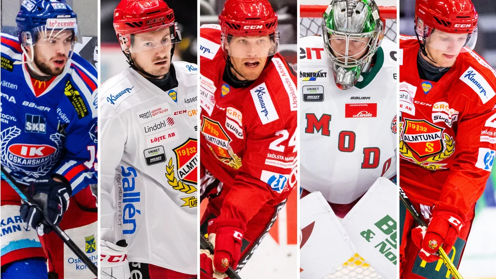 Anton Björkman, Christian Hägg, Calle Åsell, Erik Hanses och Oscar Pentler spelar samtliga i Almtuna kommande säsong enligt UNT:s uppgifter.