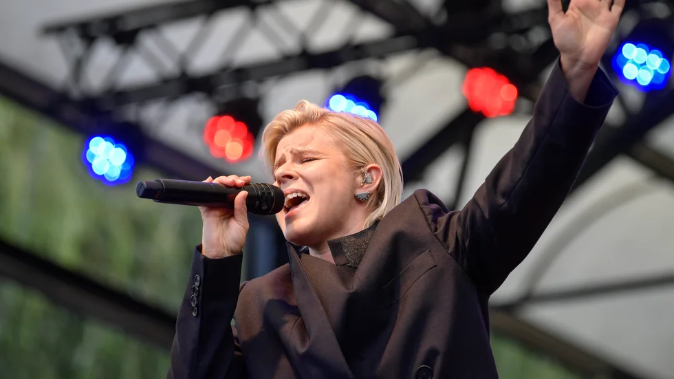 Robyn har gjort en spellista för Vogue. Arkivbild.
