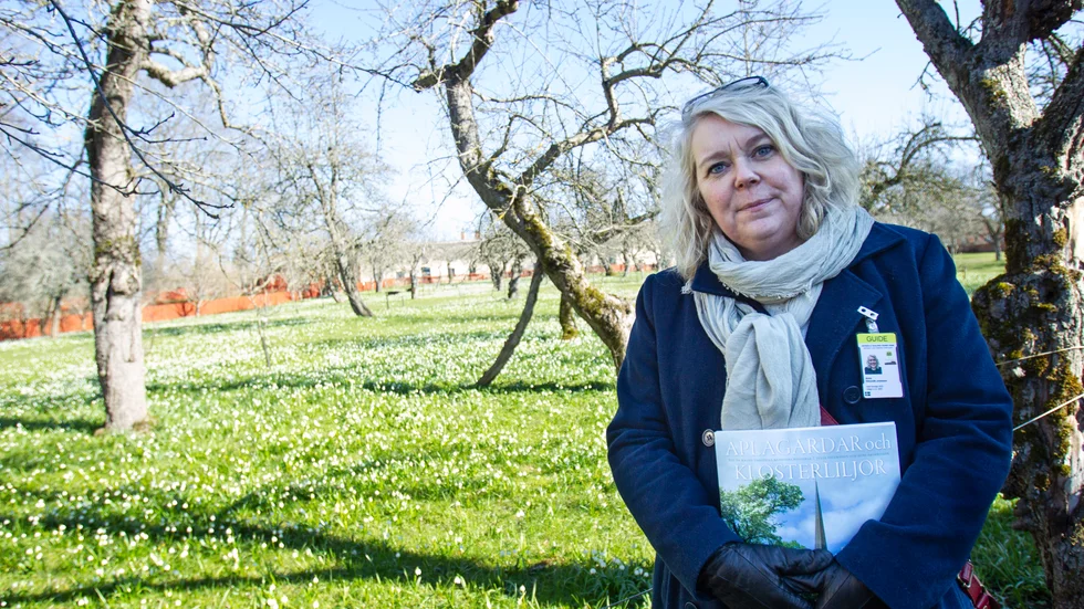 Anna Eklundh-Jonsson, guide i Vadstena Guideförening. säger att guidningar har avbokats, något som blivit ett stort inkomstbortfall för de medlemmar som är egna företagare.