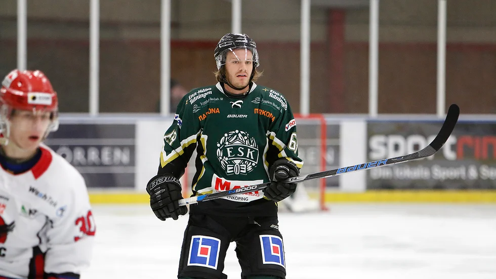 Fredrik Lundin blev målskytt i comebacken.