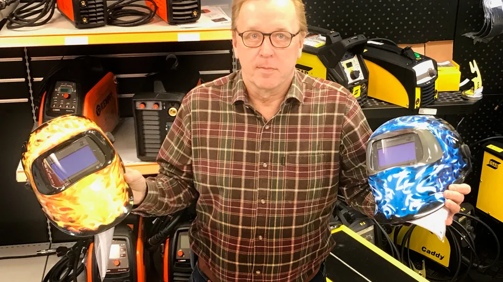 Tomas Classon är vd IP Industripartner som nu satsar på försäljning av svetsutrustning. 