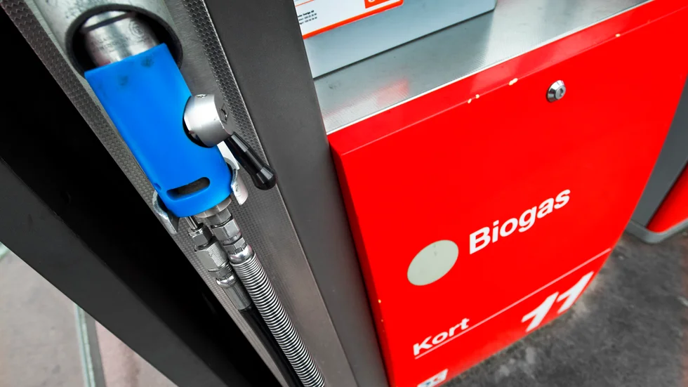 Det gapar tomt mellan Linköping och Västervik, konstaterar en åtvidabergare och avser möjligheten att kunna tanka biogas.