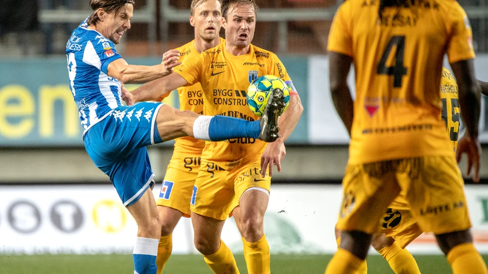 Kebba Ceesay gjorde sitt första mål i Siriuströjan.