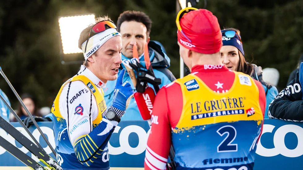  "Hade Häggström fått en renare väg in på upploppet hade han slagit Chanavat, och det är ingen dålig spurtare", säger Marcus Grate.
