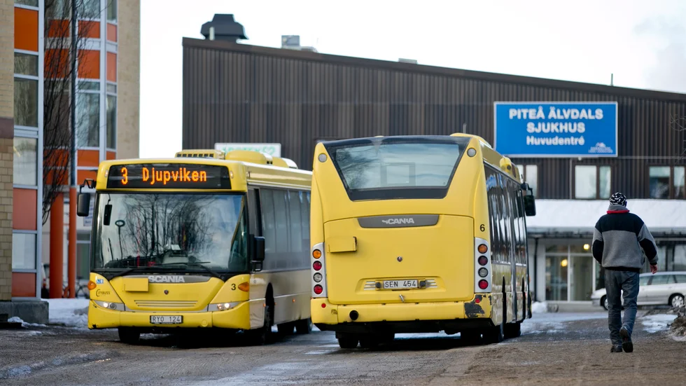 Antalet resor inom kollektivtrafiken ökar.