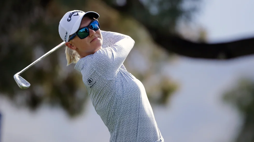 Madelene Sagström hade en trist avslutning på LPGA-tävlingen i Australien.
