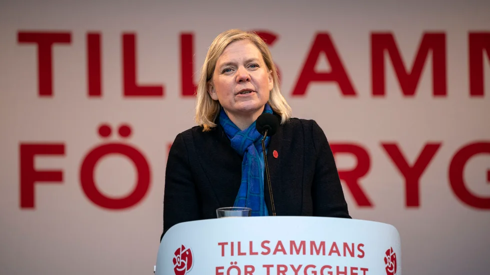 Finansminister Magdalena Andersson uttryckte sig olämpligt om förvaret.
