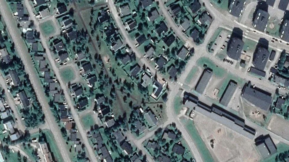 Området kring Grönstensvägen 3