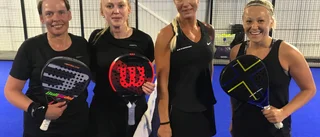 De matchade i padel på nationaldagen