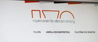 Brukare blev sparkad på benet av personal