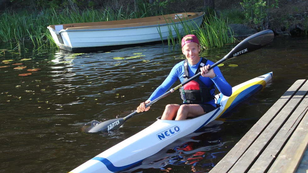 Joakim Lindberg väntar på första tävlingen i början av augusti.
