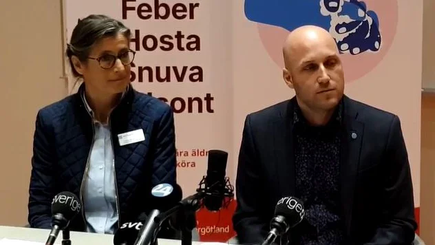 Regionen höll presskonferens under tisdagen.